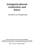 Vorschau - Arbeitsblätter - Gottesdienst zum Schuljahresende - Seite 1