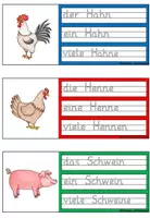 Vorschau - Unterrichtsreihen - Abschreibekartei Bauernhof - DaZ - Seite 2