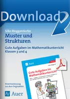 Vorschau - Arbeitsblätter - Muster und Strukturen - Gute Aufgaben im Mathematikunterricht Klassen 3 und 4 - Deckblatt