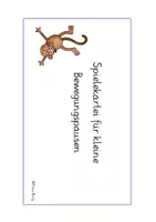 Vorschau - Spiele - Spielekartei Bewegungspausen - Seite 1