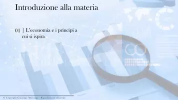 anteprima - Presentazioni / Lavagne - Corso di Macroeconomia: Mod. 1 I Principi dell'Economia - Pagina 2
