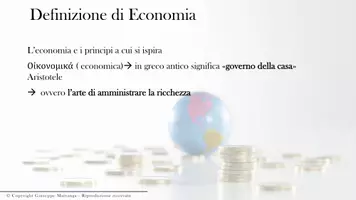 anteprima - Presentazioni / Lavagne - Corso di Macroeconomia: Mod. 1 I Principi dell'Economia - Pagina 3