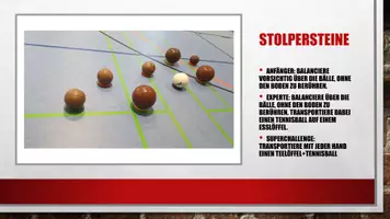 Vorschau - Stationenlernen - Stationenkartei Gleichgewichtstraining - Seite 1