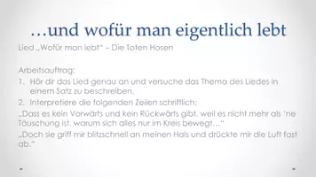 Vorschau - Stundenentwürfe - Moralphilosophie - Vom glücklichen Leben - Komplettpaket - Unterrichtsreihe inkl aller Bilder/Arbeitsaufträge/Videos - Seite 1