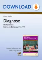Vorschau - Stundenentwürfe - Diagnose - Mathe inklusiv: Rechnen im Zahlenraum bis 100 - Deckblatt