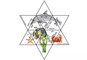 Vorschau - Spiele - Legesterne - Gemischte Aufgaben - Mathematik - Seite 3