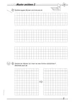 Vorschau - Stundenentwürfe - Muster und Reihen zeichnen - Differenziertes Übungsmaterial zu Formen, Mustern und Symmetrien - Seite 3
