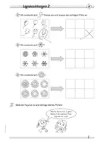 Vorschau - Stundenentwürfe - Lagebeziehungen - Differenziertes Übungsmaterial zu Formen, Mustern und Symmetrien - Seite 3