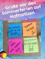 Vorschau - Anderer Materialtyp - sommerferien haftnotiz - Deckblatt