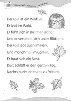 Vorschau - Arbeitsblätter - Igel-Lapbook: Wo lebt der Igel? - Mein Erste-Klasse-Lapbook Differenzierte Aufgaben und Bastelvorlagen - Seite 3
