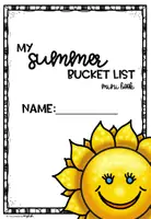 Vorschau - Arbeitsblätter - Summer Bucket List Booklet - Seite 1