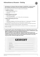 Vorschau - Arbeitsblätter - Last Minute: Informationen zu Personen - Materialien für die schnelle Unterrichtsvorbereitung - Deutsch 5. Klasse - Seite 3