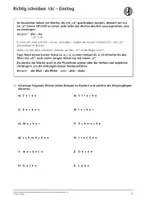 Vorschau - Arbeitsblätter - Last Minute: Richtig schreiben: /ck/ - Materialien für die schnelle Unterrichtsvorbereitung - Deutsch 5. Klasse - Seite 3