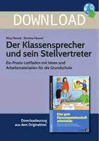 Vorschau - Stundenentwürfe - Der Klassensprecher und sein Stellvertreter - Ein Praxis-Leitfaden mit Ideen und Arbeitsmaterialien für die Grundschule - Deckblatt