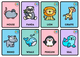 Vista previa - Juegos / Gamificación - Pack de 4 bingos y mini-flashcards de diferentes temáticas - página 2