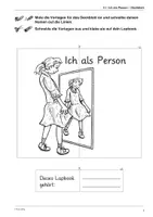 Vorschau - Stundenentwürfe - Lapbooks im Ethikunterricht: Ich als Person - Gestaltungsvorlagen für Klappbücher - Seite 2