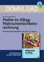 Vorschau - Stundenentwürfe - Mathe im Alltag: Wahrscheinlichkeitsrechnung - Motivierende Materialien für die 5./6. Klasse - Deckblatt