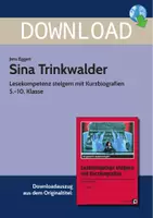 Vorschau - Arbeitsblätter - Sina Trinkwalder - Lesekompetenz steigern mit Kurzbiografien 5. - 10. Klasse - Deckblatt