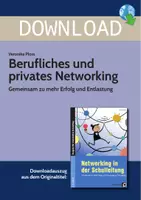 Vorschau - Lehrpläne/Lehrermaterial - Berufliches und privates Networking - Gemeinsam zu mehr Erfolg und Entlastung - Deckblatt