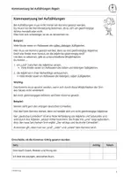 Vorschau - Stundenentwürfe - Kommasetzung bei Aufzählungen - Übungen zum Grundwissen - Seite 2