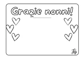 anteprima - Altro tipo di materiale - I nonni sono un tesoro - biglietto e poesia - Pagina 2
