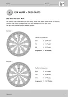 Vorschau - Stundenentwürfe - Ein Wurf - drei Darts - Mit Darts zum Kopfrechnenprofi - Seite 2