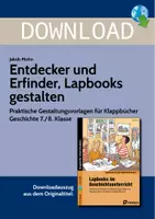 Vorschau - Stundenentwürfe - Entdecker und Erfinder, Lapbooks gestalten - Praktische Gestaltungsvorlagen für Klappbücher Geschichte 7./8. Klasse - Deckblatt
