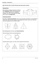 Vorschau - Arbeitsblätter - Symmetrie, Lapbook gestalten - Gestaltungsvorlagen für ein Klappbuch - Seite 2