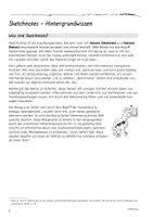 Vorschau - Lehrpläne/Lehrermaterial - Sketchnotes, Hintergrundwissen - Visualisieren mit einfachen Zeichnungen - Seite 1