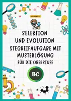 Vorschau - Arbeitsblätter - Selektion und Evolution - Stegreifaufgabe / Aufgaben mit Musterlösung - Deckblatt