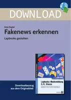 Vorschau - Arbeitsblätter - Fakenews erkennen - Lapbooks gestalten - Deckblatt