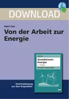 Vorschau - Arbeitsblätter - Von der Arbeit zur Energie - Deckblatt