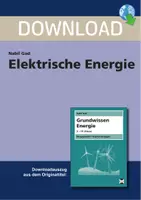 Vorschau - Stationenlernen - Elektrische Energie - Deckblatt