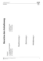 Vorschau - Arbeitsblätter - Vertretungsstunden Physik 37 - 9./10. Klasse: Bewegung: Anhalteweg - Seite 1
