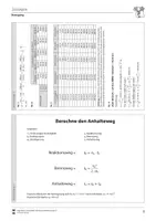 Vorschau - Arbeitsblätter - Vertretungsstunden Physik 37 - 9./10. Klasse: Bewegung: Anhalteweg - Seite 3