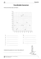 Vorschau - Arbeitsblätter - Geometrie 5./6. Klasse: Koordinaten - Mathetraining in 3 Kompetenzstufen - Seite 2