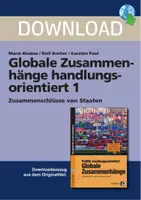 Vorschau - Stundenentwürfe - Globale Zusammenhänge handlungsorientiert 1 - Zusammenschlüsse von Staaten - Deckblatt