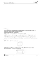 Vorschau - Arbeitsblätter - Geometrisches Zeichnen: Körper - Würfel, Quader, Prisma & Co. - Seite 2