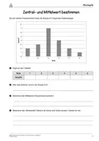 Vorschau - Stundenentwürfe - Stochastik 7./8. Klasse: Zentral- und Mittelwert - Mathetraining in 3 Kompetenzstufen - Seite 2