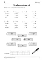 Vorschau - Stundenentwürfe - Geometrie 7./8. Klasse: Das Viereck - Mathetraining in 3 Kompetenzstufen - Seite 3