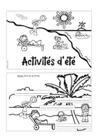 Vorschau - Arbeitsblätter - Carnet d'activité: les activités d'été - Seite 2