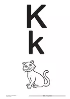 Vorschau - Arbeitsblätter - Der Buchstabe K/k - Material zum Hören, Erkennen, Stempeln, Schreiben und ersten Lesen - sonderpädagogische Förderung - Seite 3