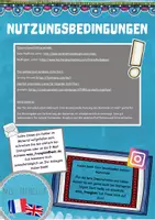 Vorschau - Anderer Materialtyp - Sommerferiengrüße: Englisch - Seite 1