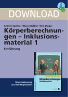Vorschau - Stundenentwürfe - Körperberechnungen - Inklusionsmaterial 1 - Einführung - Deckblatt