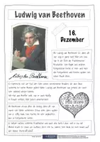 Vorschau - Arbeitsblätter - #Silvesterknaller23 MUSIK Ludwig van Beethoven kurze Biografie mit Faltheft und Lösung sowie QR-Code - Seite 2