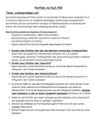 Vorschau - Arbeitsblätter - Portfolios für den naturwissenschaftlichen Unterricht (Physik, Chemie, Biologie) - Deckblatt
