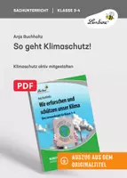 Vorschau - Unterrichtsreihen - So geht Klimaschutz! - Deckblatt