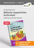 Vorschau - Unterrichtsreihen - Biblische Urgeschichte: Arche Noah - Deckblatt