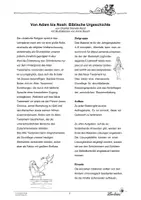 Vorschau - Unterrichtsreihen - Biblische Urgeschichte: Arche Noah - Seite 1