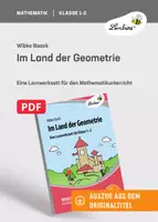Vorschau - Unterrichtsreihen - Im Land der Geometrie - Deckblatt